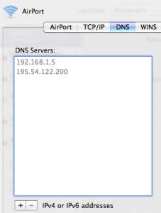 Dimmed DNS values