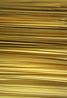 Photo of a stack of paper