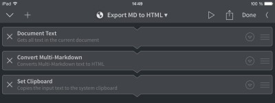 Multimarkdown export script