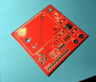 Image of version 1 of OCXO PCB