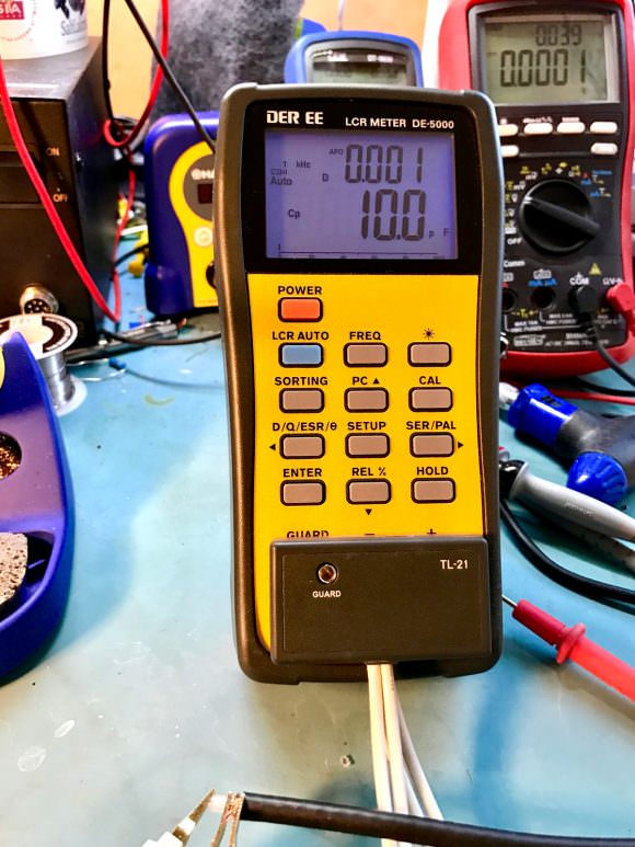 LCR Meter Measure Capacitance photo