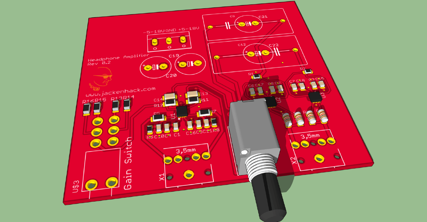 Jacken Headphone Amplifier