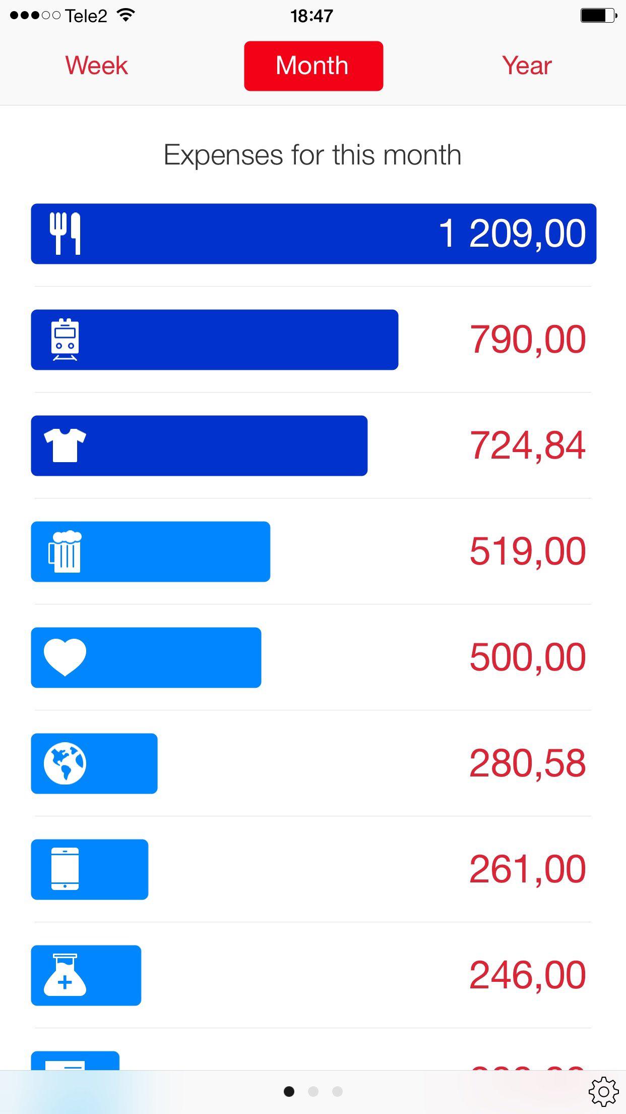 Next App for iPhone entry screenshot