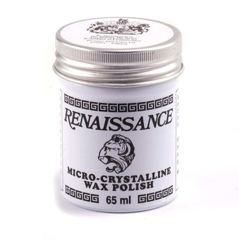 A 65 ml tin of Renaissance micro-crystalline wax polish