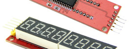 Image of an 8 Digit LED Display SPI controlled MAX7219